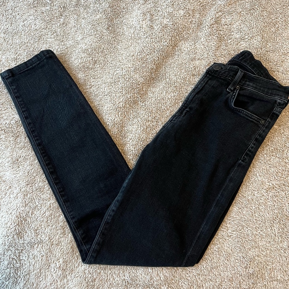 Citizens of Humanity: Black High-Rise Skinny Jean